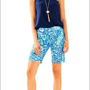 Lilly Pulitzer Chipper Short Blue Crush